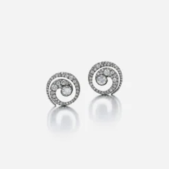 Jessica McCormack Tattoo Diamond Stud Earrings