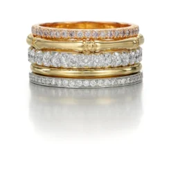 Jessica McCormack Diamond Eternity Band - Cut-Down Small Diamond White Gold