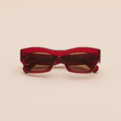 Simon James Sales 28 Port Tanger Ayreen - Incense Red With Tobacco Lens Accessories
