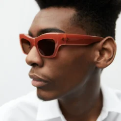 Port Tanger Accessories Ayreen - Saffron With Tobacco Lens