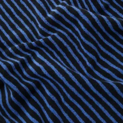 Tekla Organic Cotton Towels - Black And Blue 8 Tekla Organic Cotton Towels - Black And Blue