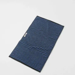 Tekla Organic Cotton Towels - Black And Blue 10 Tekla Organic Cotton Towels - Black And Blue