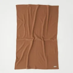 Tekla Pure New Wool Blanket - Camel Home Living