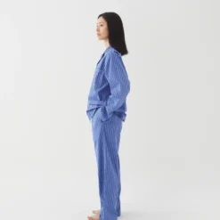 Tekla Poplin Sleep Pants - Boro Stripes Fashion Jewellery 10 Tekla Poplin Sleep Pants - Boro Stripes Fashion Jewellery