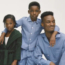 Tekla Kids Pyjama Set- Boro Stripes 9 Tekla Kids Pyjama Set- Boro Stripes