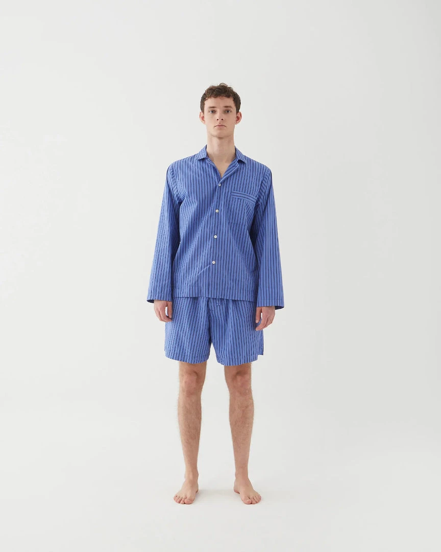 Tekla Fashion Jewellery Poplin Sleep Shirt - Boro Stripes 7 Tekla Fashion Jewellery Poplin Sleep Shirt - Boro Stripes