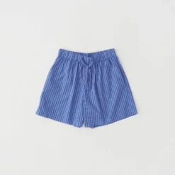 Tekla Fashion Jewellery Poplin Sleep Shorts - Boro Stripes