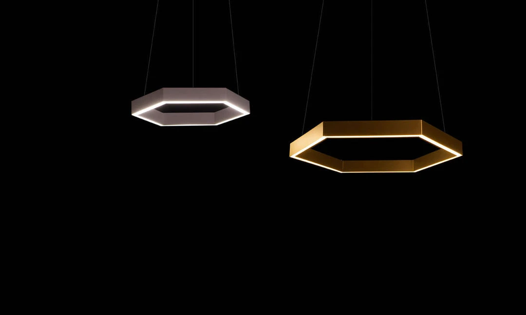 Resident Furniture Lighting Hex Pendant 500 4 Resident Furniture Lighting Hex Pendant 500