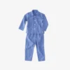 Tekla Kids Pyjama Set- Boro Stripes 1 Tekla Kids Pyjama Set- Boro Stripes