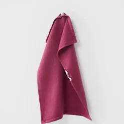 Tekla Home Living Kitchen Towel In Claret