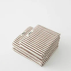 Tekla Organic Cotton Towels - Kodiak Stripes 8 Tekla Organic Cotton Towels - Kodiak Stripes