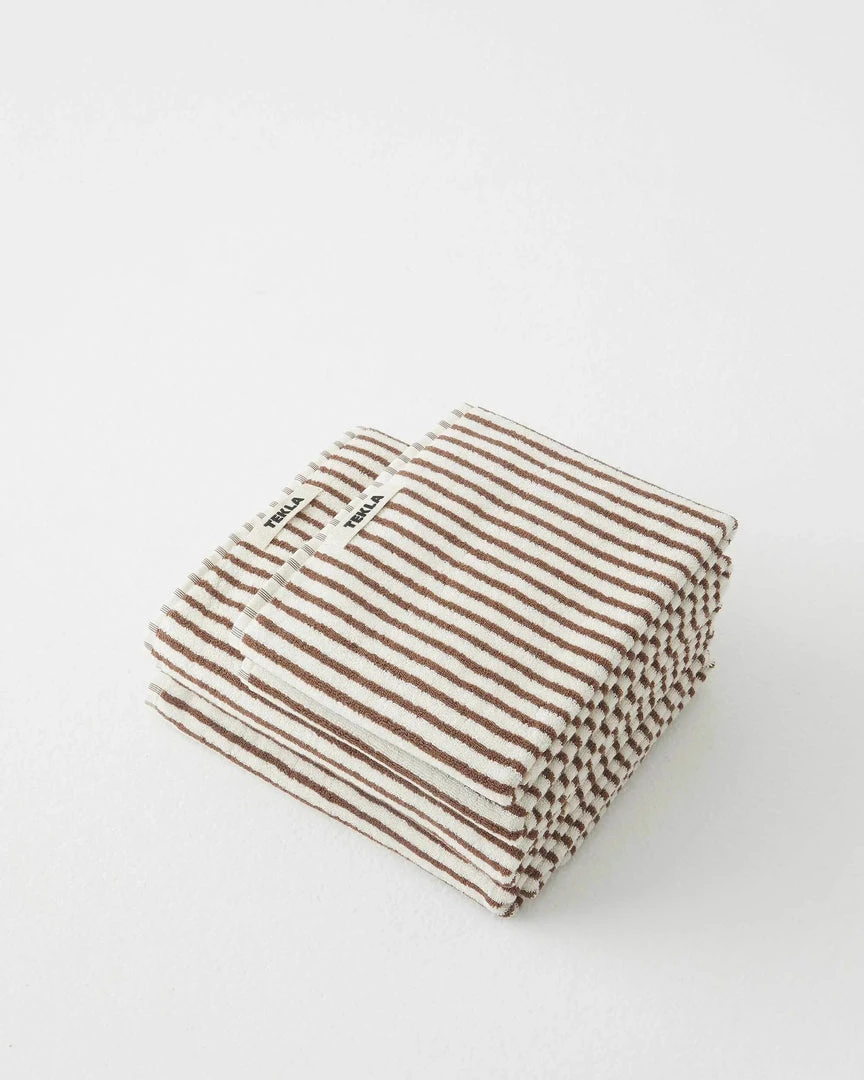Tekla Organic Cotton Towels - Kodiak Stripes 5 Tekla Organic Cotton Towels - Kodiak Stripes