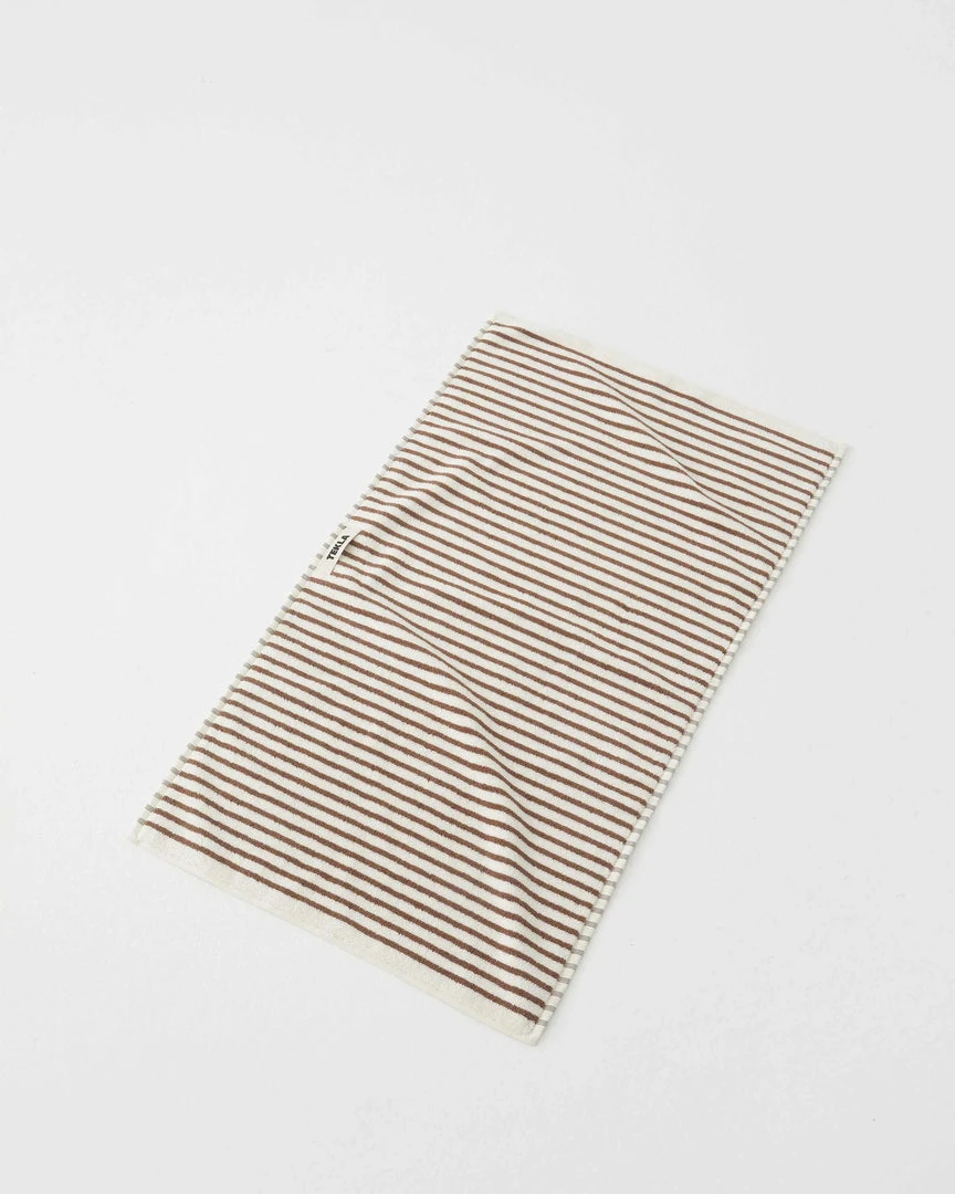 Tekla Organic Cotton Towels - Kodiak Stripes 6 Tekla Organic Cotton Towels - Kodiak Stripes