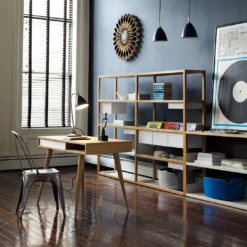 Case Furniture Lighting Lap Shelving - Double Bay Frame