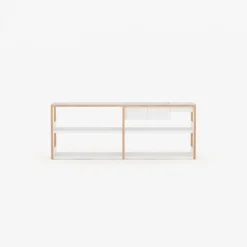 Case Furniture Lighting Lap Shelving - Double Bay Frame