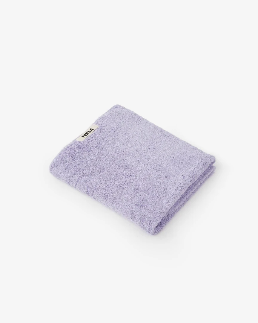 Tekla Home Living Organic Cotton Towels - Lavender 4 Tekla Home Living Organic Cotton Towels - Lavender