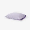 Tekla Cotton Percale Pillowcase - Lavender - Pair 2 Tekla Cotton Percale Pillowcase - Lavender - Pair