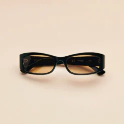 Port Tanger Leila - Black With Amber Lens