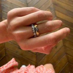 Jessica McCormack Fashion Jewellery Moonshine Ring - Diamond Eternity Ring