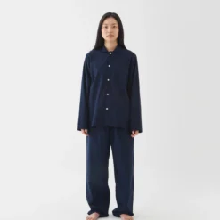 Tekla Poplin Sleep Shirt - True Navy 13 Tekla Poplin Sleep Shirt - True Navy