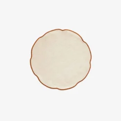 Chiarastella Cattana Home Living Nura Round Placemat - Pain/Brulee
