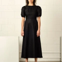 Penny Sage Fashion Jewellery Marianne Dress - Midnight Flower