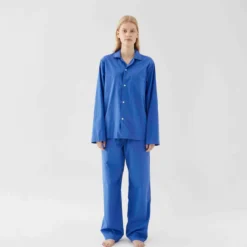 Tekla Poplin Sleep Pants - Royal Blue New Arrivals