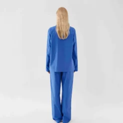 Tekla Poplin Sleep Pants - Royal Blue New Arrivals