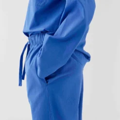 Tekla New Arrivals Poplin Sleep Shirt - Royal Blue