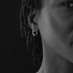 Sophie Buhai Fashion Jewellery Ridge Hoops - Small