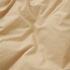 Tekla Cotton Percale Pillowcase - Sand Beige - Pair Home Living