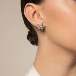 Jessica McCormack Fashion Jewellery Diamond Star Earrings